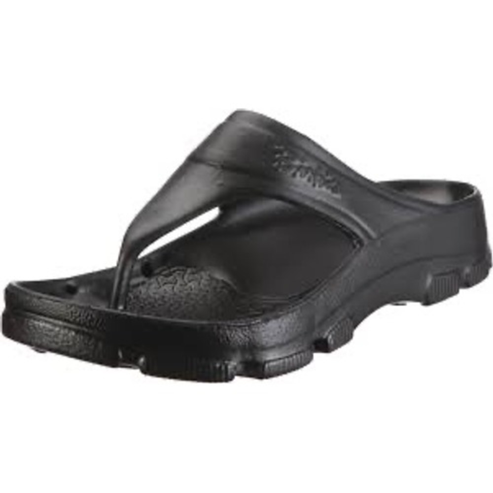 Birkis Thong‎ Sandals Mens 42 Black Good EVA Water Friendly Flip Flops